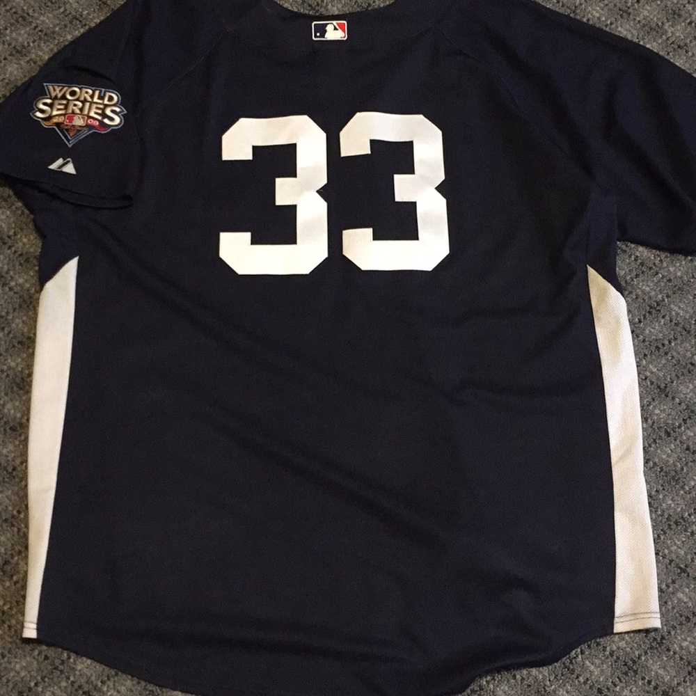 Authentic New York Yankees Nick Swisher Jersey